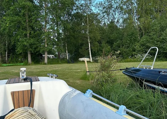 Private Large Beach, 3 Bedrooms, Kitchen, Living Room, 2 Bathrooms, Terrace Апартаменты Jamijarvi